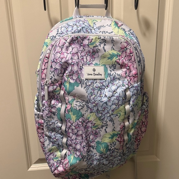 Vera Bradley Outlet Handbags - Vera Bradley Outlet Large Pastel Floral Backpack